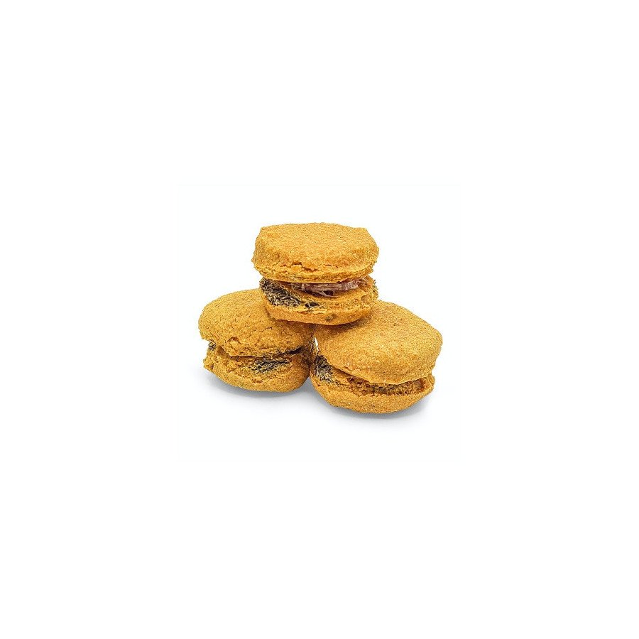 MACARONS DE PLÁTANO PARA CONEJOS Y COBAYAS